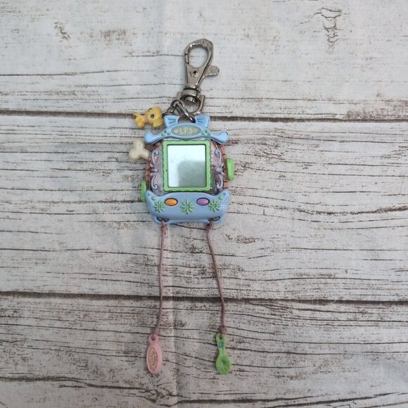 Littlest Pet Shop Virtual Pet Keychain LPS Digital Toy Blue Tested - Picture 2 of 6